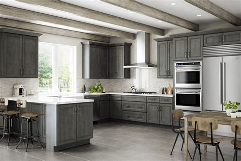 grey cabinets and stainless steel appliances|stainless steel cabinet color schemes.